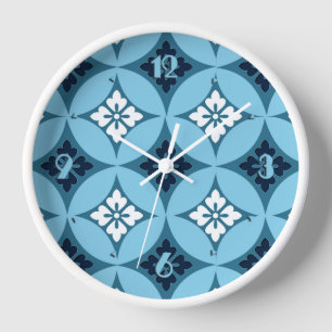 Verzenden met ventilatormotif, blauw en wit