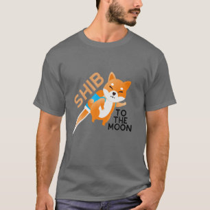 Verzenden naar de maan: Shiba Inu Coin Shiba Token T-shirt