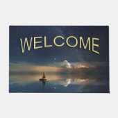 Verzenden naar het Welkom Clouds Deurmat (Voorkant)