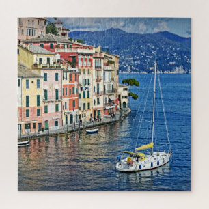 Verzenden naar Portofino — Italiaanse Vakantie-20x Legpuzzel