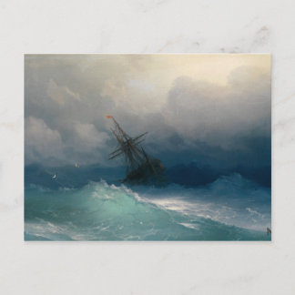 Verzenden op Stormy-Zeeen Briefkaart