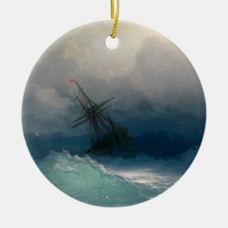 Verzenden op Stormy-Zeeen Keramisch Ornament