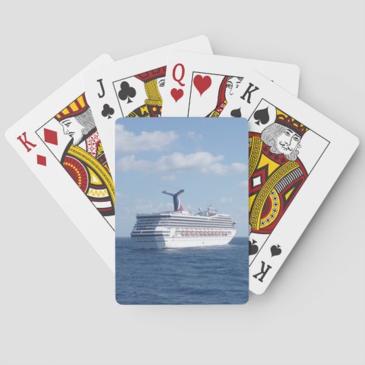 Verzenden op Zee Pokerkaarten (Achterkant)