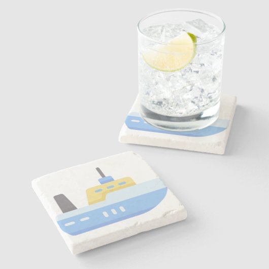 Verzenden Stenen Onderzetter (Zijkant)