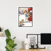 Verzenden van kerstbrieven door Agnes Richardson Poster (Thuiskantoor)