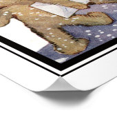 Verzenden van kerstbrieven door Agnes Richardson Poster (Hoek)