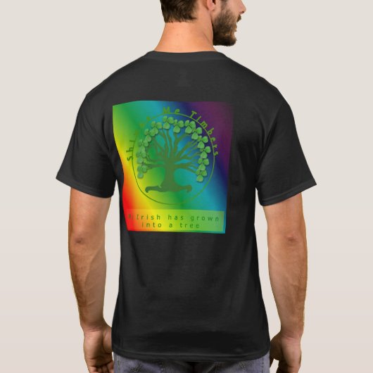 Verzenden van me Timbers T-shirt (Achterkant)