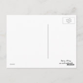 Verzendend u een Glimlach:) Briefkaart (Achterkant)