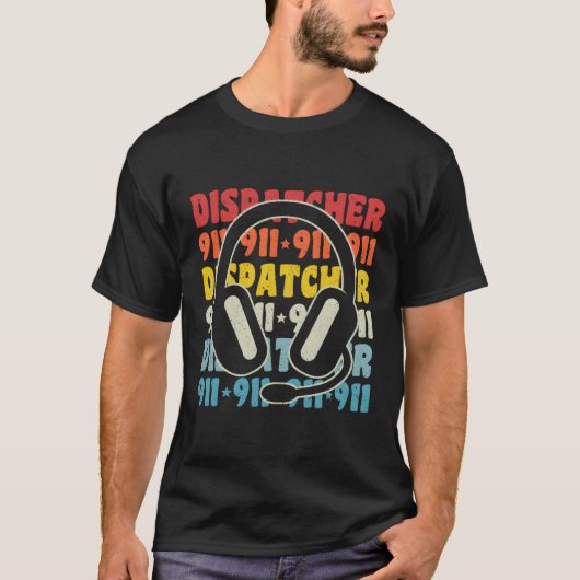 Verzender 911 t-shirt (Voorkant)