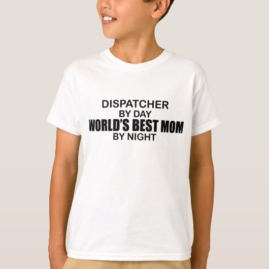 Verzender/politieman, moeder/vader t-shirt (Voorkant)