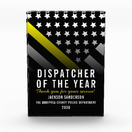 Verzender van de gele lijnvlag van de werknemer va acryl prijs