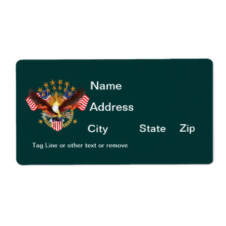 Verzending 2 Label Spirit is niet vergeten Amerika