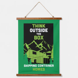 Verzending Container Thuis wonen Hangend Wandkleed