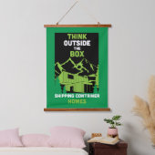 Verzending Container Thuis wonen Hangend Wandkleed (Slaapkamer)