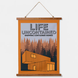 Verzending Container Thuis wonen Hangend Wandkleed