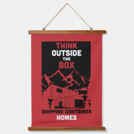 Verzending Container Thuis wonen Hangend Wandkleed