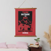 Verzending Container Thuis wonen Hangend Wandkleed (Slaapkamer)