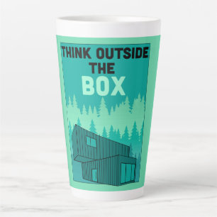 Verzending Container Thuis wonen Latte Mok