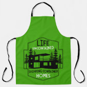 Verzending Container Thuis wonen Schort (Voorkant)