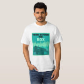 Verzending Container Thuis wonen T-shirt (Voorkant volledig)