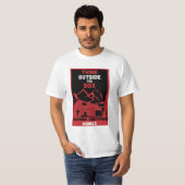 Verzending Container Thuis wonen T-shirt (Voorkant volledig)