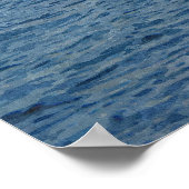 Verzending die in haven-het schilderen Druk wordt Poster (Hoek)