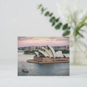 Verzending door het Briefkaart van Sydney Opera Ho (Staand voorkant)