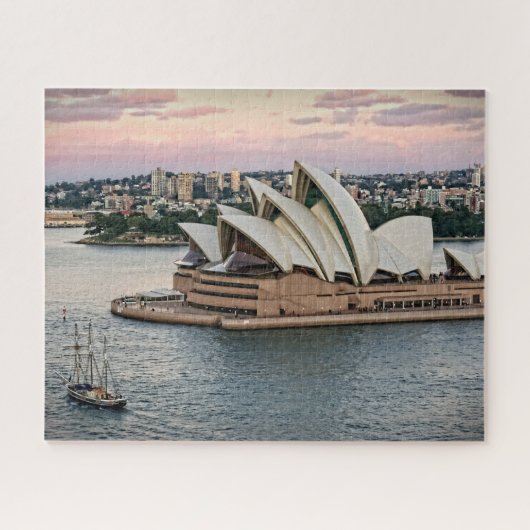Verzending door Sydney Opera House - 16x20 - 520 s Legpuzzel (Horizontaal)