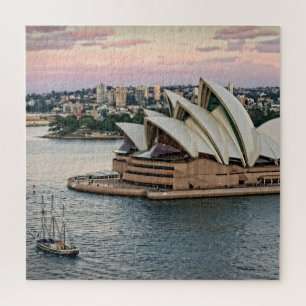 Verzending door Sydney Opera House - 20x20 - 676 p Legpuzzel