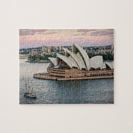Verzending door Sydney Opera House - 8 x 10 - 110  Legpuzzel (Horizontaal)