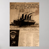 Verzending droomverlies poster (Voorkant)