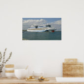 Verzending glimlachen in kanaal poster (Keuken)