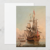 Verzending in een kalm | Peter Monamy (Voorkant / Achterkant)