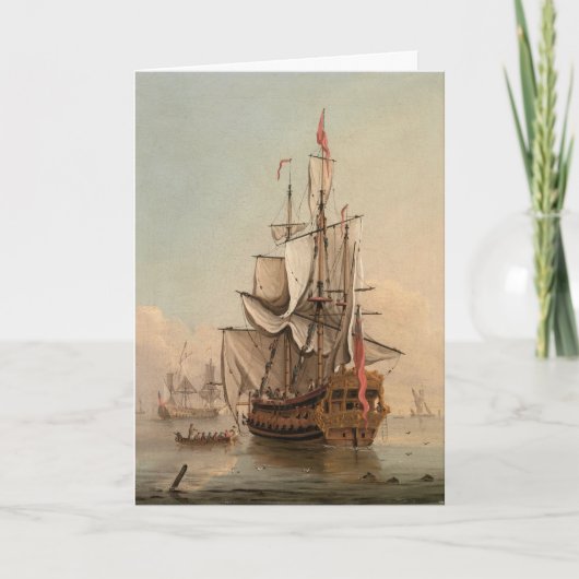 Verzending in een kalm | Peter Monamy Kaart (Voorkant)