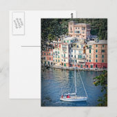 Verzending naar Portofino, Italia Briefkaart (Voorkant / Achterkant)
