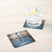 Verzending naar Portofino, Italia-Onderzetters Kartonnen Onderzetters (Insitu)