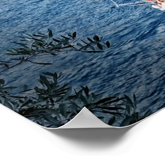 Verzending naar Portofino, Italia Poster (Hoek)