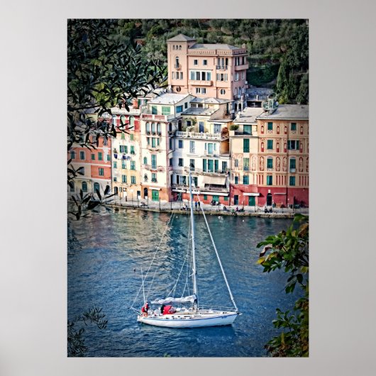 Verzending naar Portofino, Italia Poster (Voorkant)