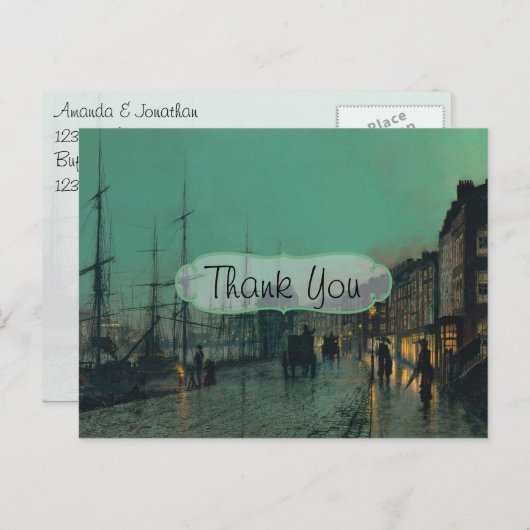 Verzending op Clyde Hartelijk dank Briefkaart (Voorkant / Achterkant)