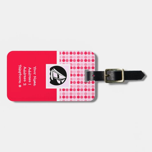 Verzending per brief bagagelabel (Voorkant horizontaal)