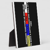 Verzending, politie, vuur, EMS Fotoplaat (Zijkant)