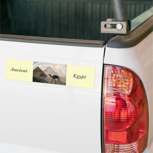 Verzending van de woestijn bumpersticker (Op Truck)