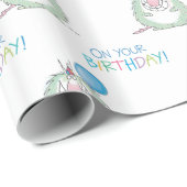 VERZENDING VAN HET FURRY BEAST DOOR Sandra Boynton Cadeaupapier (Rol Hoek)