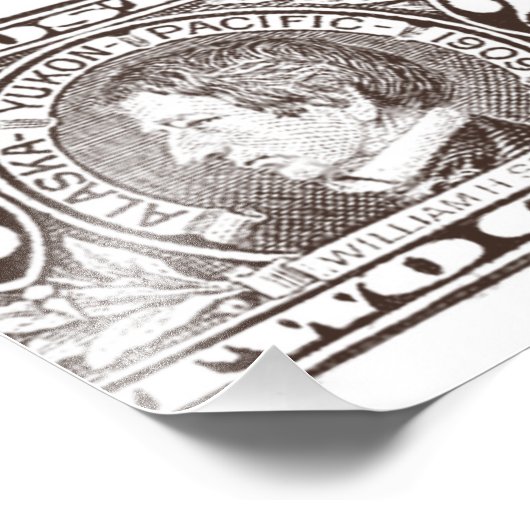 Verzending van twee cent foto afdruk (Hoek)