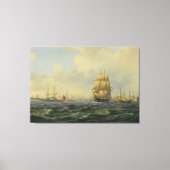 Verzending vanuit Kopenhagen Canvas Afdruk (Voorkant)