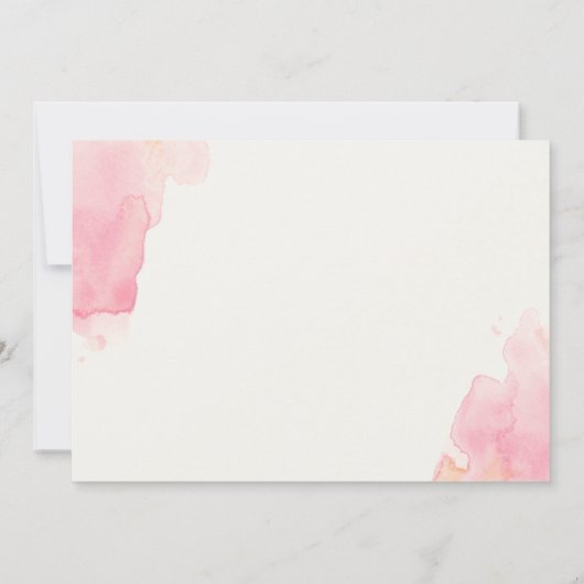 Verzendkaart "Klaprozen" Bedankkaart (Achterkant)