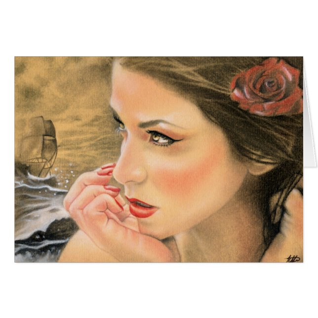 Verzendkaart van Zeemeermin (Voorkant Horizontaal)