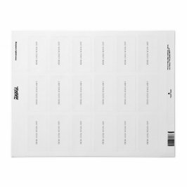 Verzendlabel Etiket