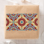 Verzendlabel Islamitische geometrische patronen (Insitu)