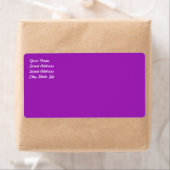 Verzendlabel lavender (Insitu)